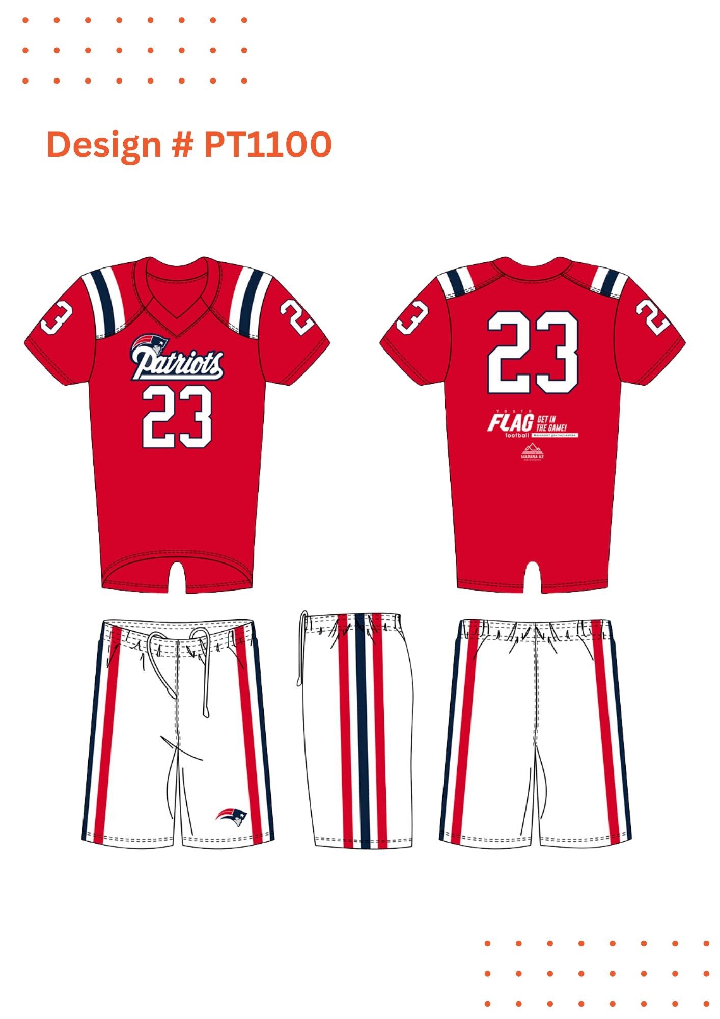 Custom Football Uniform Mockups